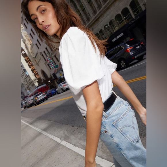 NWT Nation LTD Isadora Tee In White - Picture 7 of 13